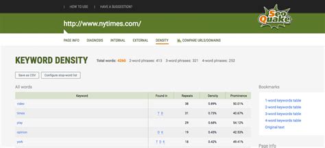 seoquake density|A Powerful SEO Toolbox for your Browser – SEOquake.